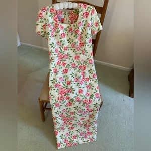 Vintage Maggy London, Roses & Cream, Tea length